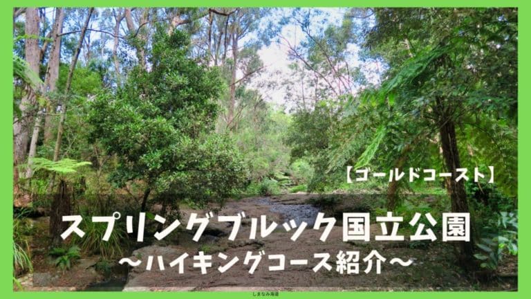 【スプリングブルック国立公園】行き方と半日ハイキングコース解説 オレンジ日誌
